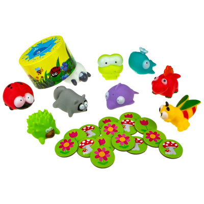Настольная игра Растем вместе Прятки-зверятки 1Toy Т16218 1